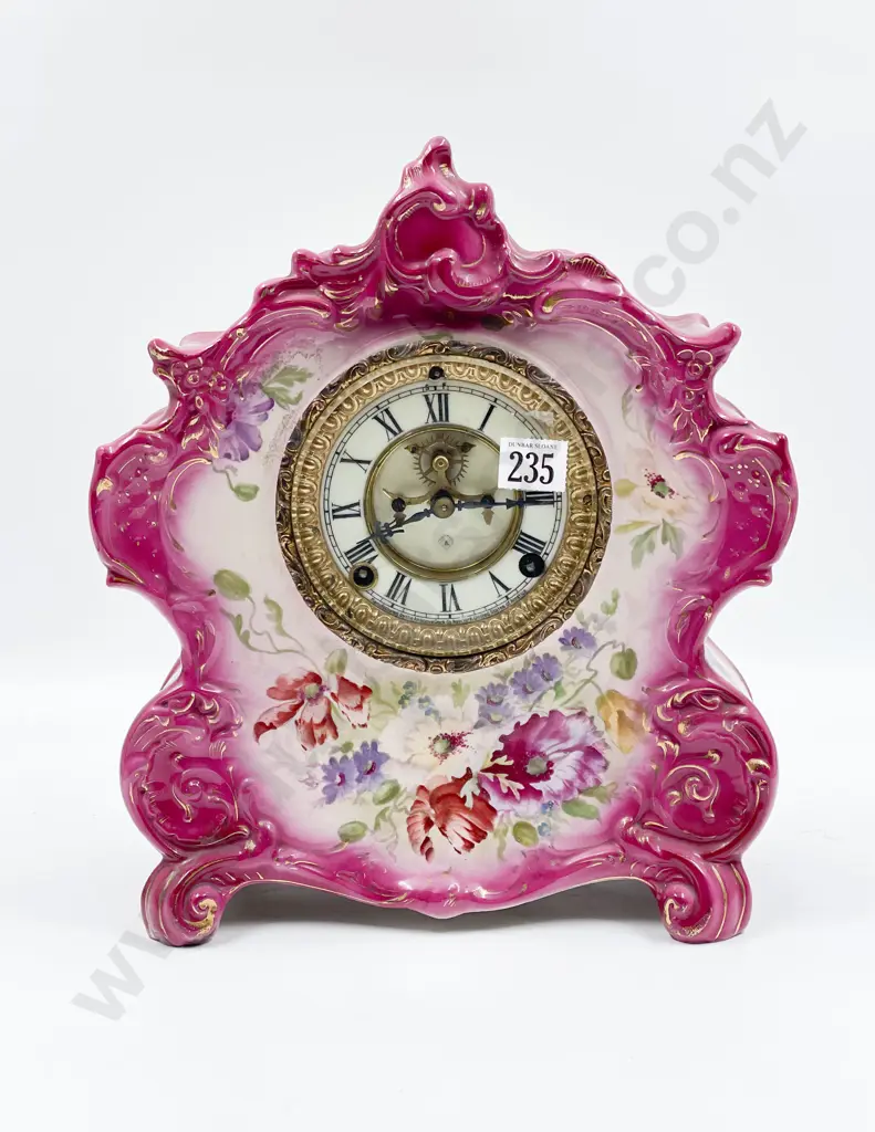 Late C.19th German Royal Bonn Mantle Clock Image 1++