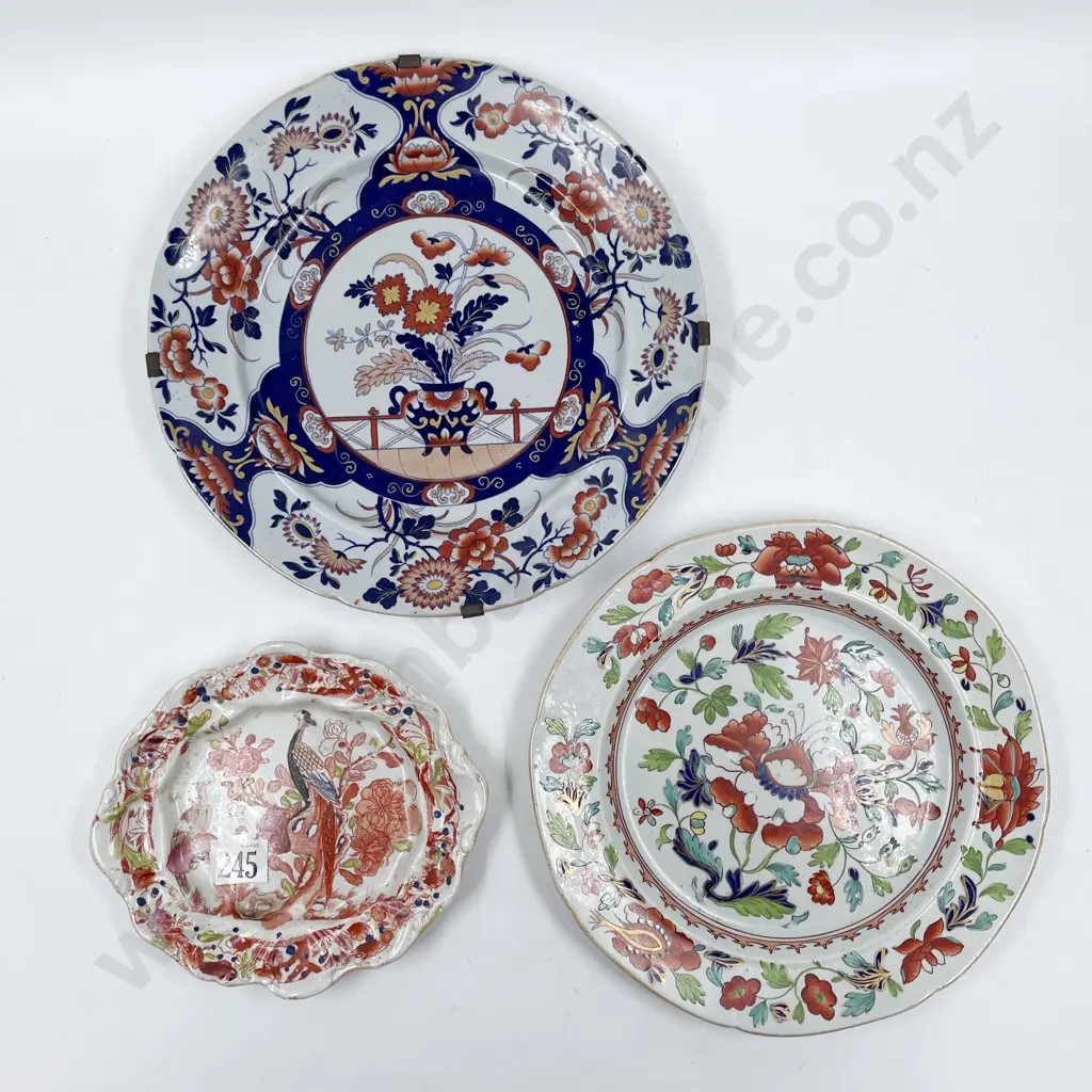Early C19th Masons Patent Ironstone China Plate Image 1++