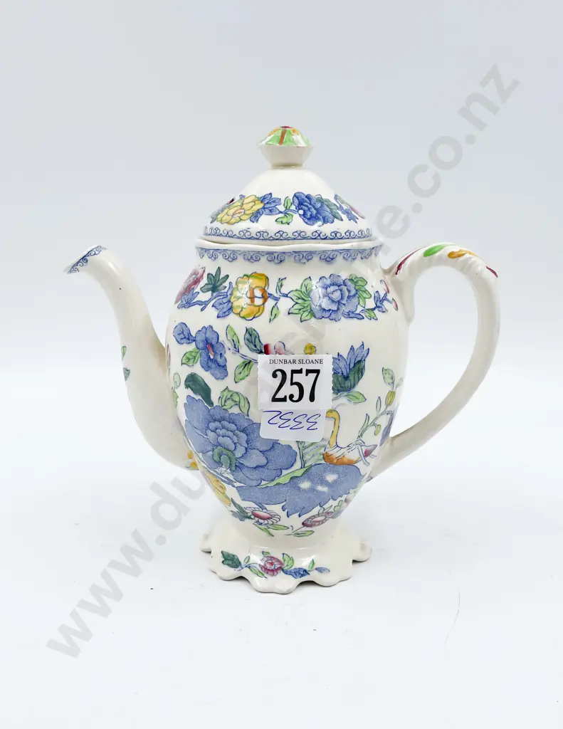 Small Masons Regency Pattern Coffee Pot Image 1++