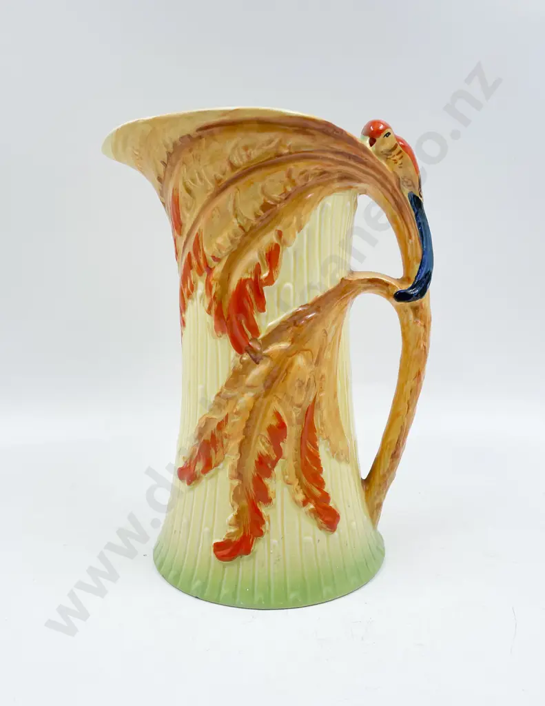 Burleigh Ware Lyre Bird Handled Jug Image 1++