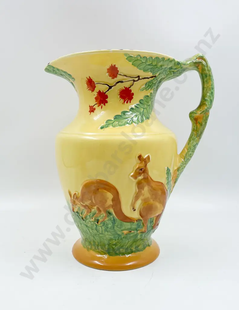 Large Size Burleigh Ware Kangaroo Jug Image 1++