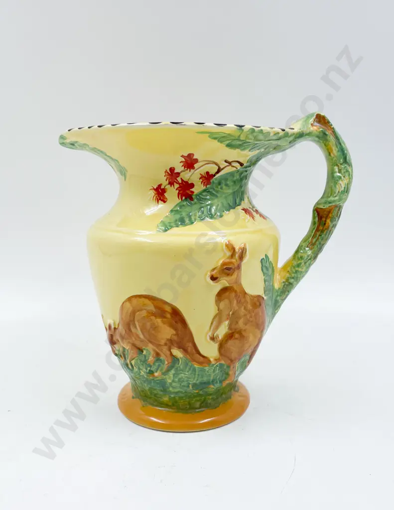 Medium Size Burleigh Ware Kangaroo Jug Image 1++