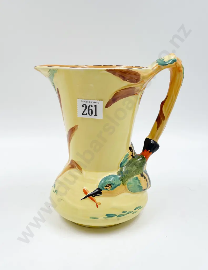 Burleyware Kingfisher Moulded Jug Image 1++