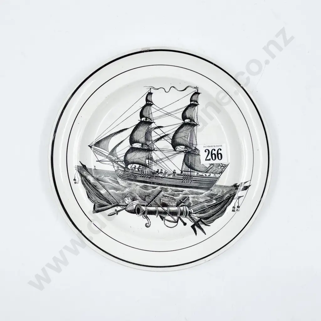 Early C19th Francis Dillon Staffordshire Cream Ware Plate Image 1++