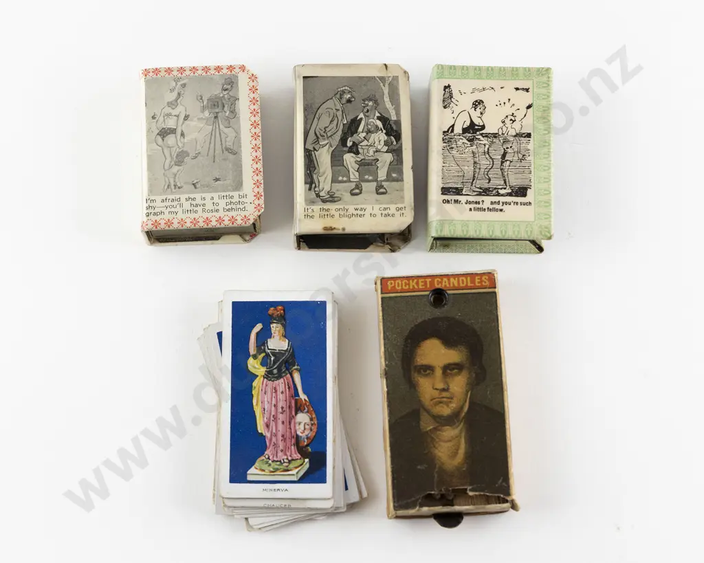 Three Early/Mid C20th Novelty Matchbox Covers Image 1++