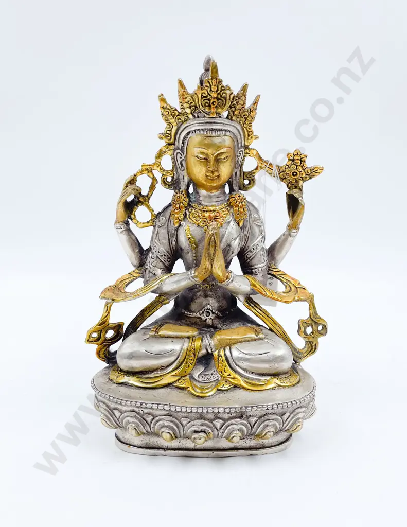 Nepalese/Tibetan Style Chenrezig Buddha Image 1++