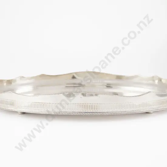 Oval S/P Two Handled Banquet Drinks Tray