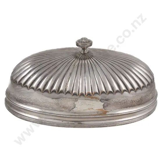 C19th Sheffield Plate Meat Dish Cover