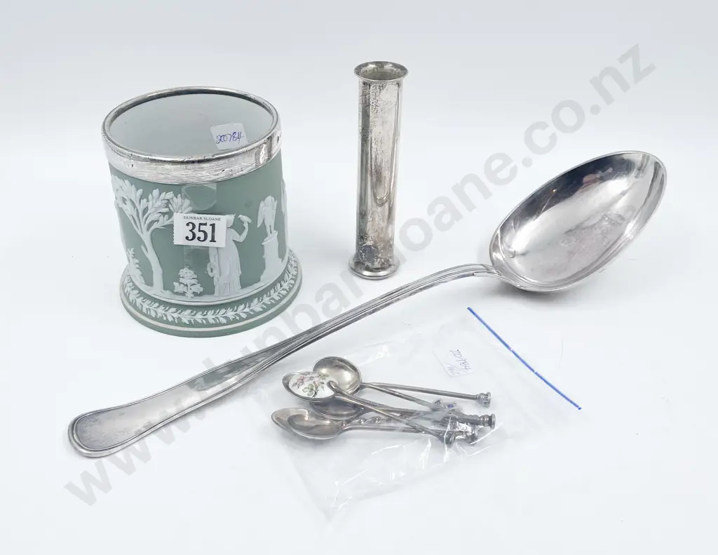 Six S/S Coffee Spoons & Other Image 1++