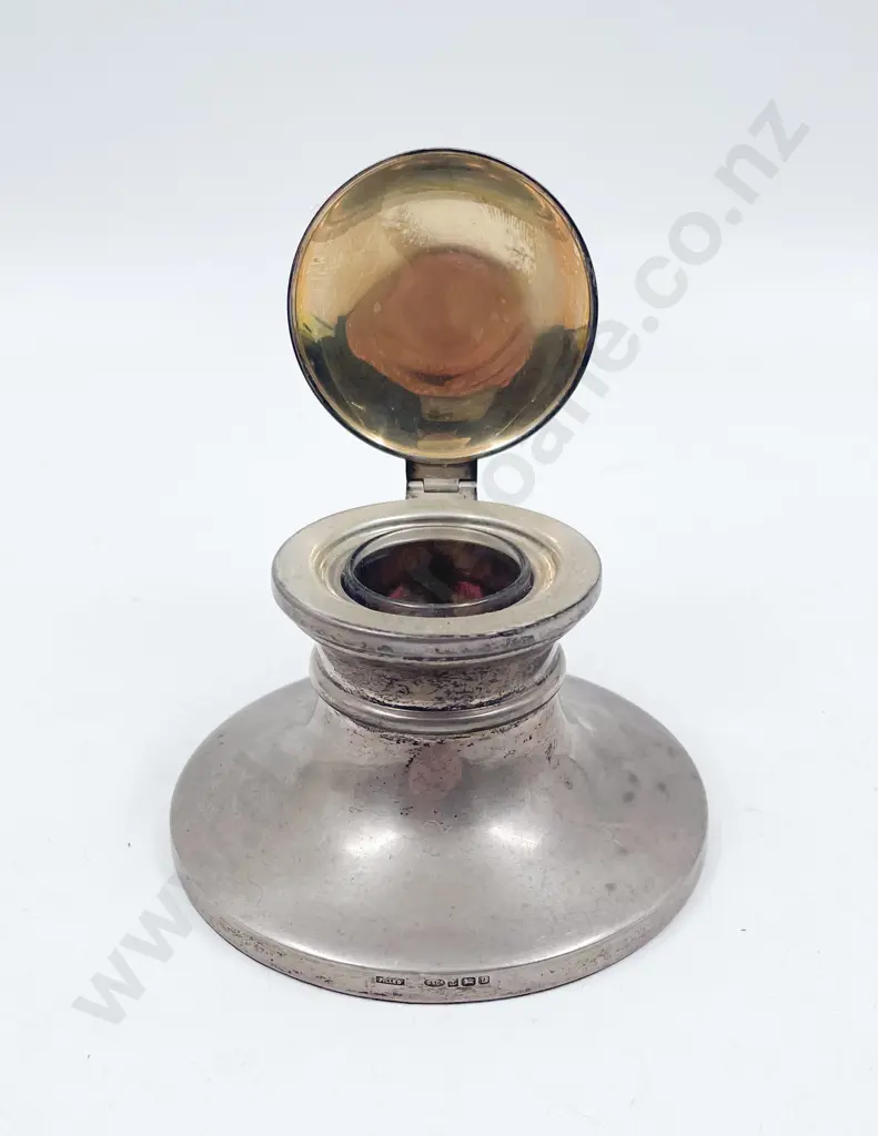 Birmingham S/S Capstan Inkwell Image 1++
