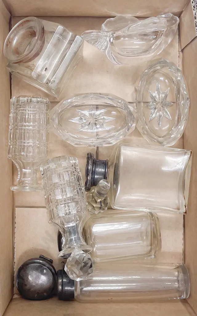 Three S/S Topped Vanity Bottles Image 1++