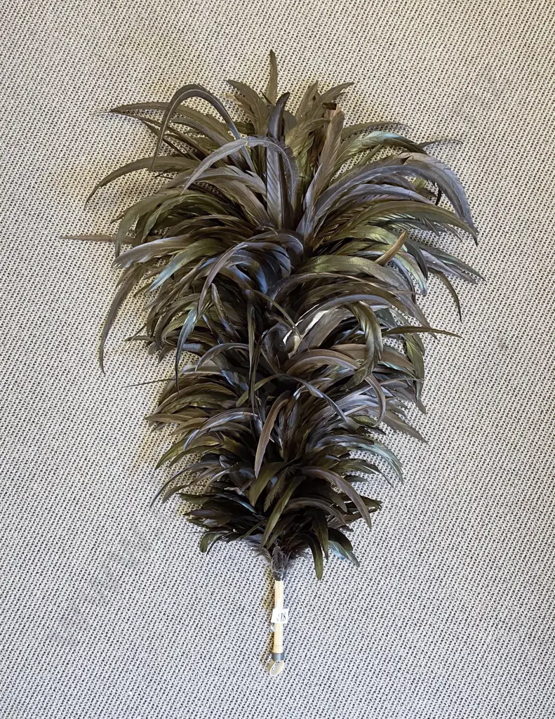 Glamorous Rooster Feather Duster Image 1++