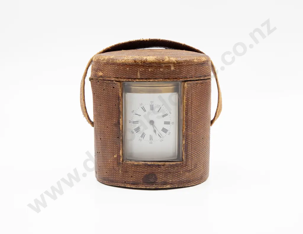 Vict Brass Cased French Carriage Clock Image 1++