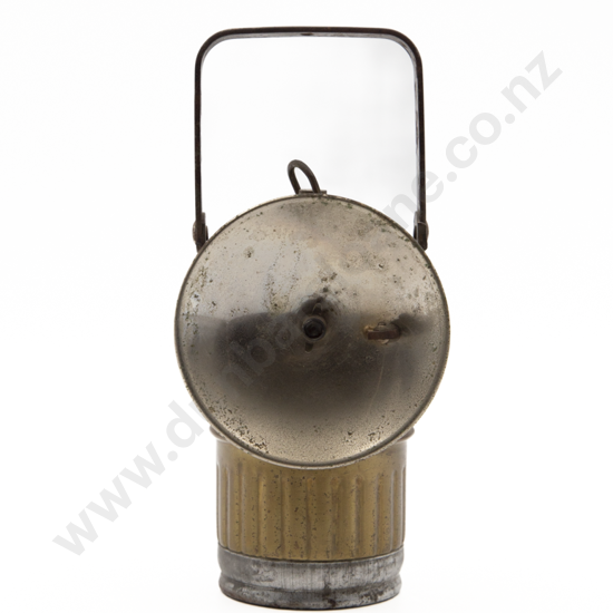 Antique Brass "Big Boy" Carbide Miners Lamp