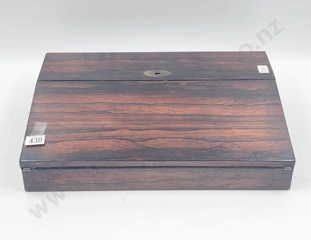 Vict Rosewood Writing Slope Image 1++
