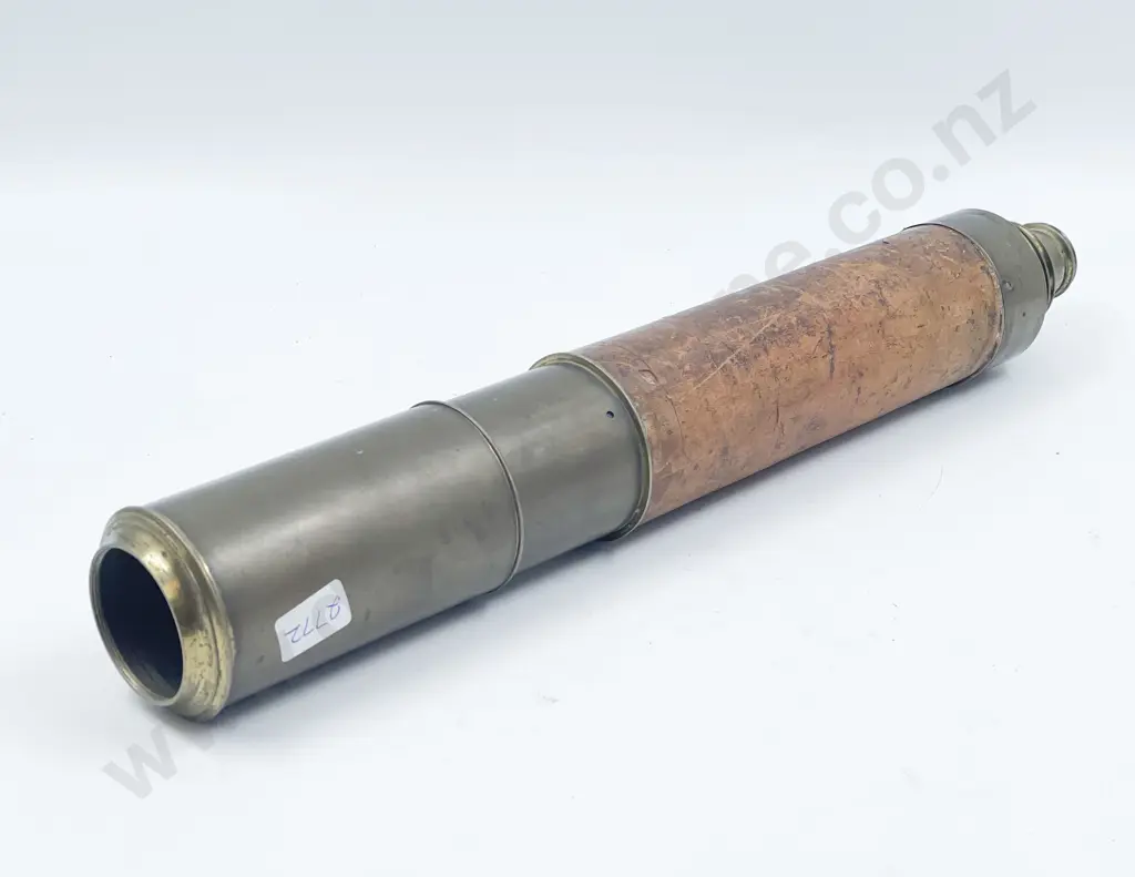 Two Section Brass Telescope Image 1++