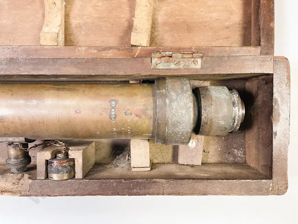 WWI Brass Military/Naval 3-9 Variable Power Gun Sight Image 1++