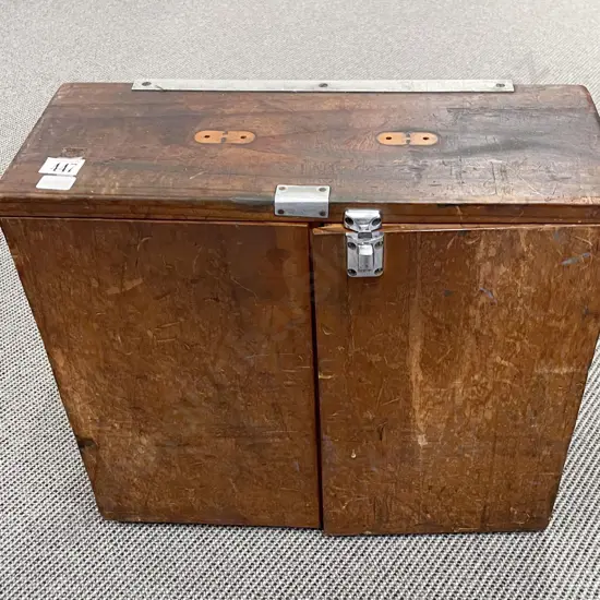 Pine Cased NZ Govt Dept Beam Balance Scales
