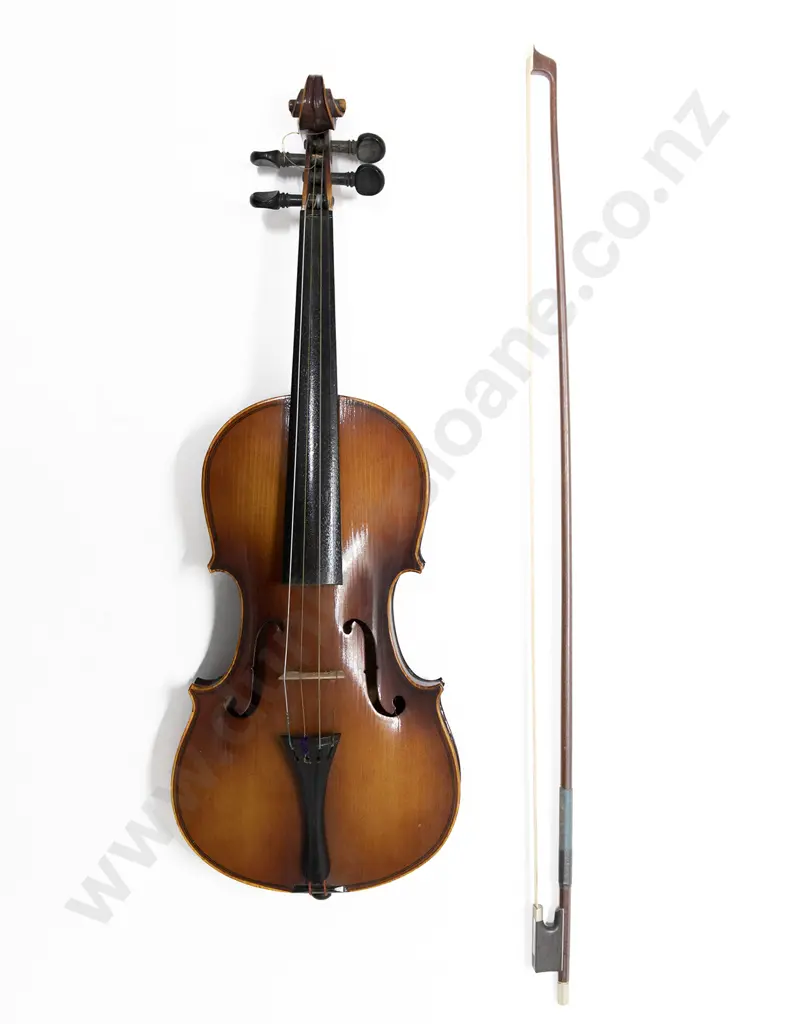Small Size Japanese Made Stradivarius Copy Violin Image 1++