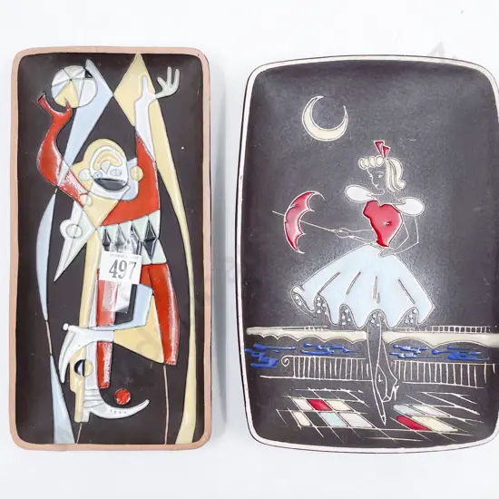 Two Ruscha Dishes