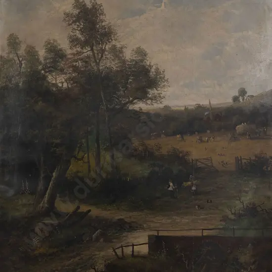 William Henry Yates (1845 - 1934) - English Countryside Scene