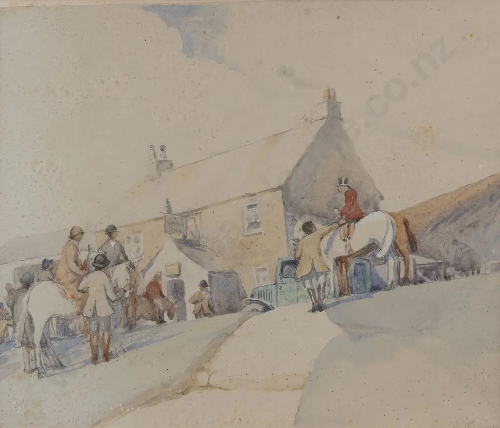 R Lee - Hunting Scene Image 1++