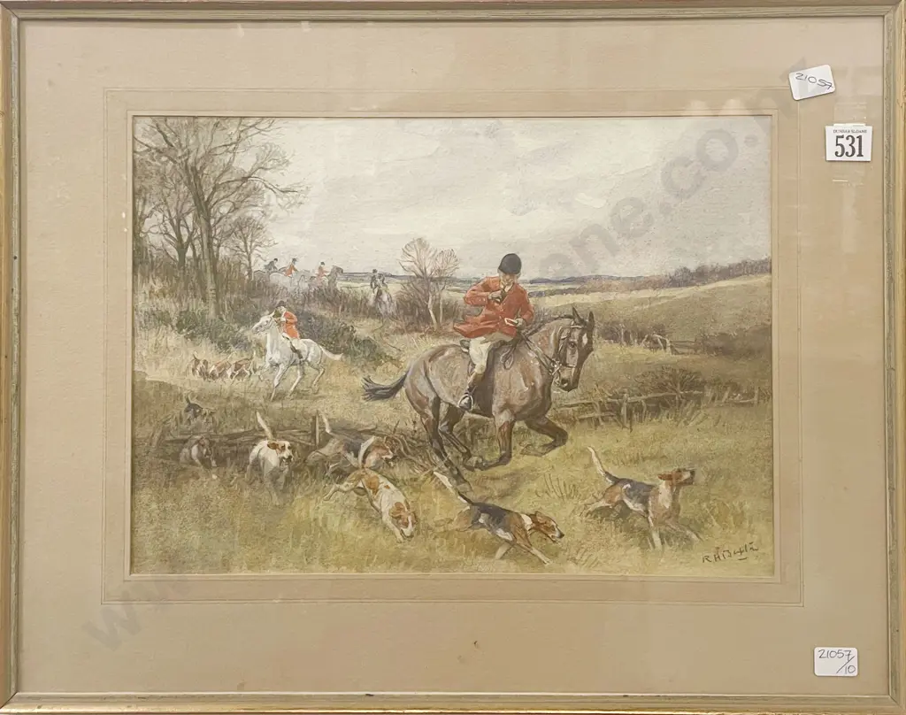 R H Buxton - The Hunt Image 1++