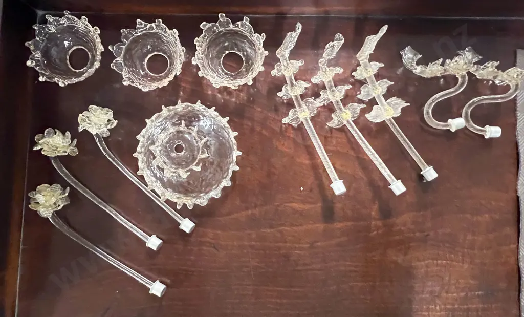 Murano Glass Chandelier (A/F) Image 1++