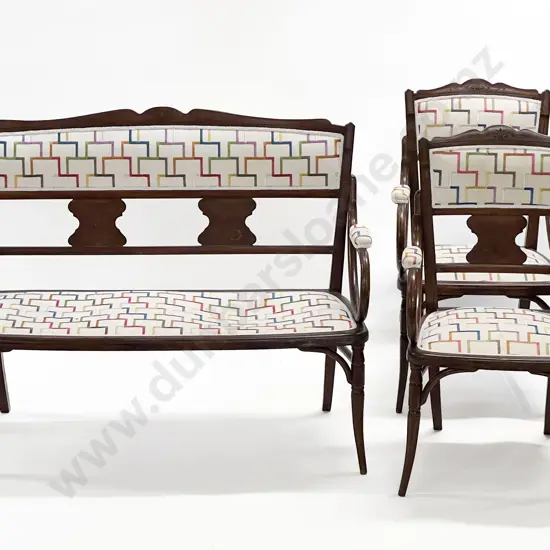 Early C20th Bentwood Parlour Suite