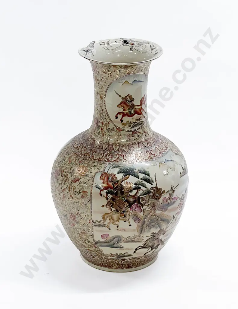 Large C20th Chinese Floor Vase Image 1++