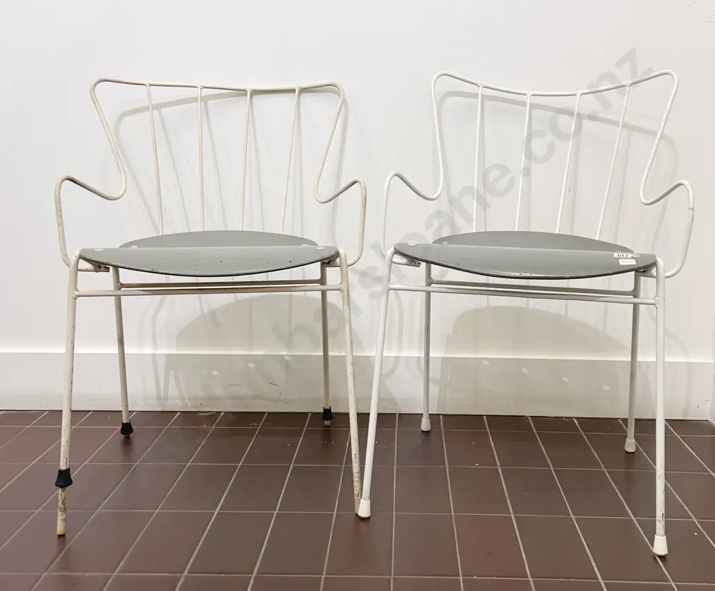 Pair of 1950's Ernest Race Antelope Chairs Image 1++