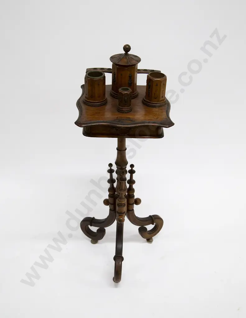 Late C19th European Fruitwood Smokers Table Image 1++