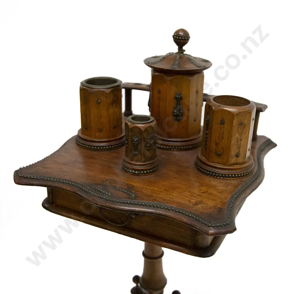 Late C19th European Fruitwood Smokers Table Image 1++