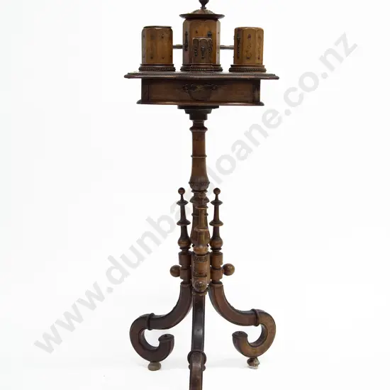Late C19th European Fruitwood Smokers Table