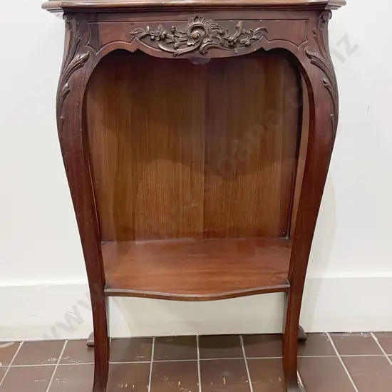 Edwardian Mahogany Hall Table By Edwards & Roberts