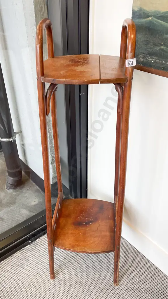 Early C20th European Bentwood Torchere (Faults) Image 1++