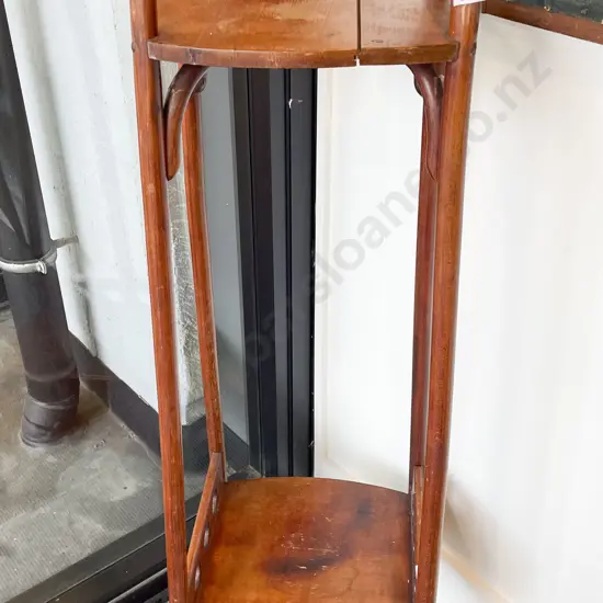 Early C20th European Bentwood Torchere (Faults)