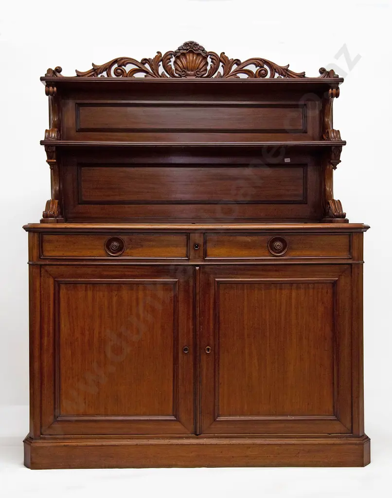 Vict Mahogany Chiffonier Image 1++