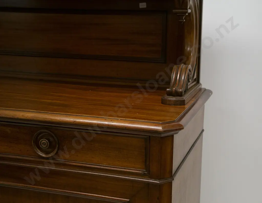 Vict Mahogany Chiffonier Image 1++