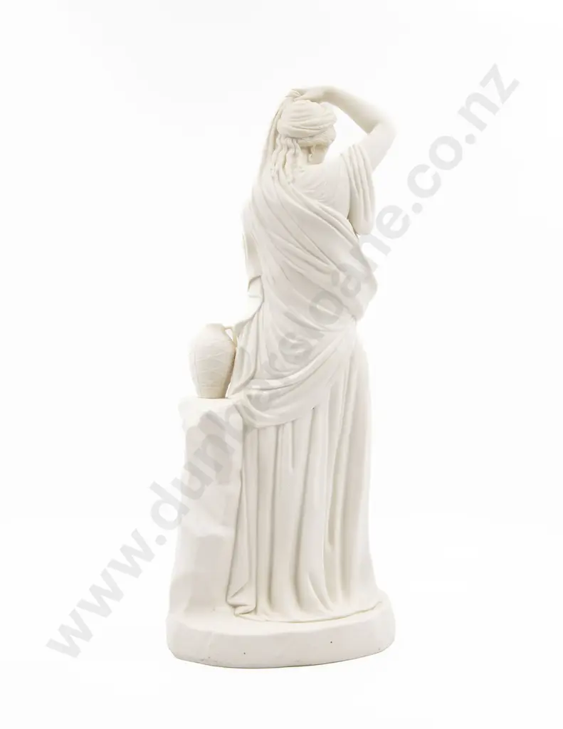 Large Vict Parian Ware Figure Of Rebecca At The Well Image 1++