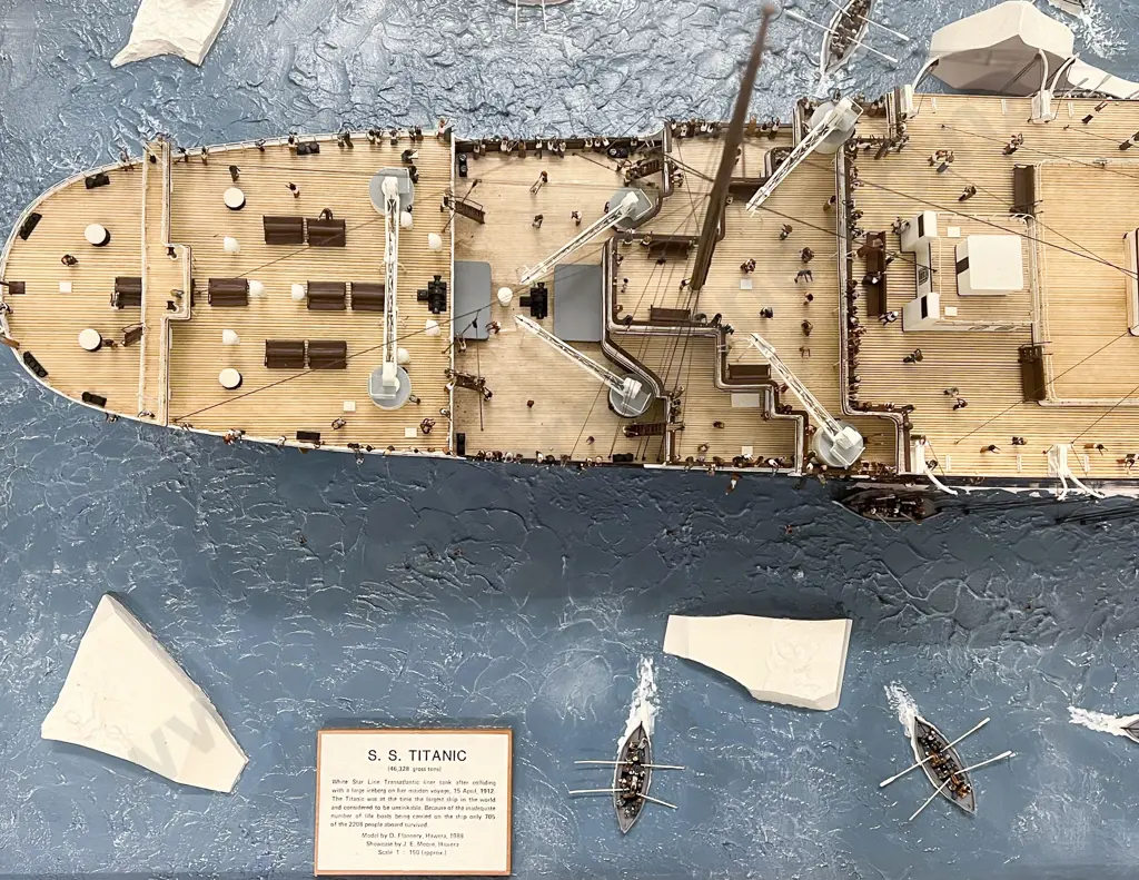 Large Scale Model of SS Titanic by D. Flannery Image 1++