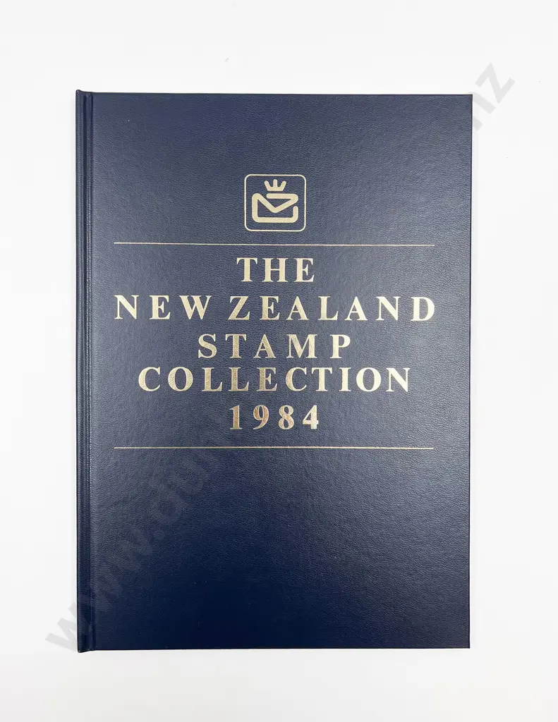 The NZ Stamp Collection 1984 autographed copy Image 1++