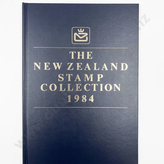 The NZ Stamp Collection 1984 autographed copy