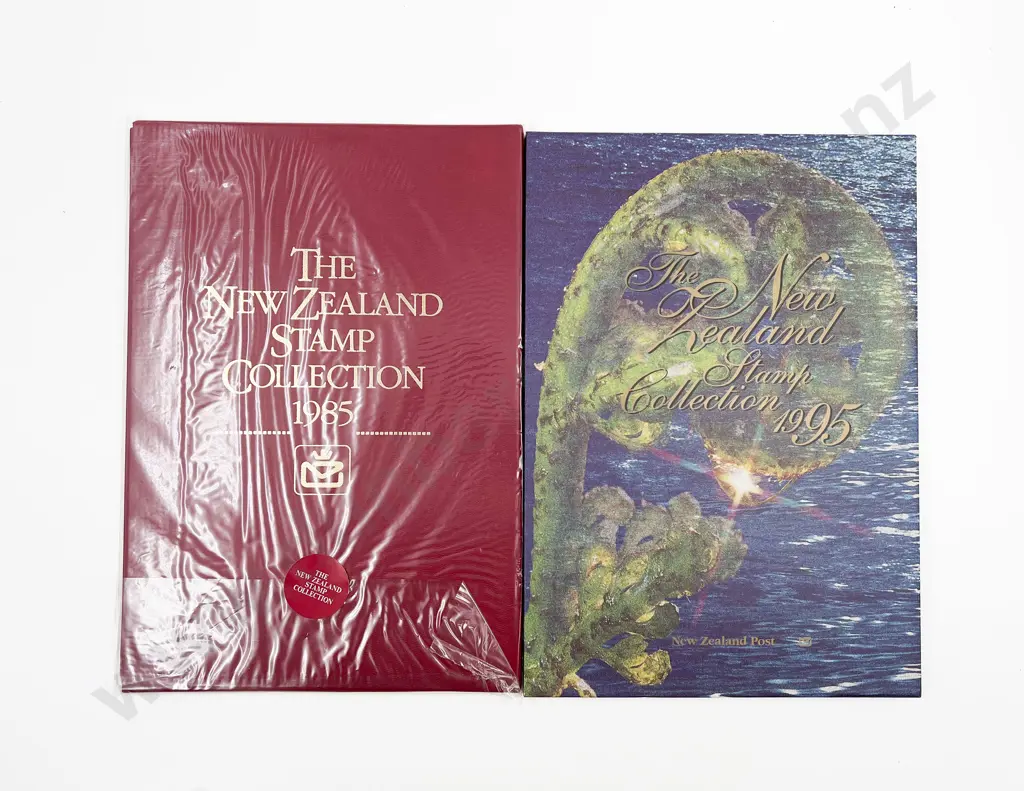 The NZ Stamp Collection 1985 and 1995 Image 1++