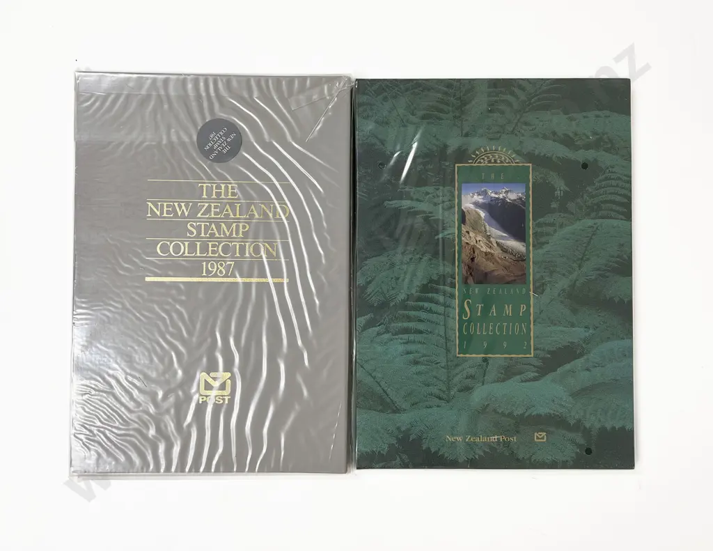 The NZ Stamp Collection 1987 and 1992 Image 1++