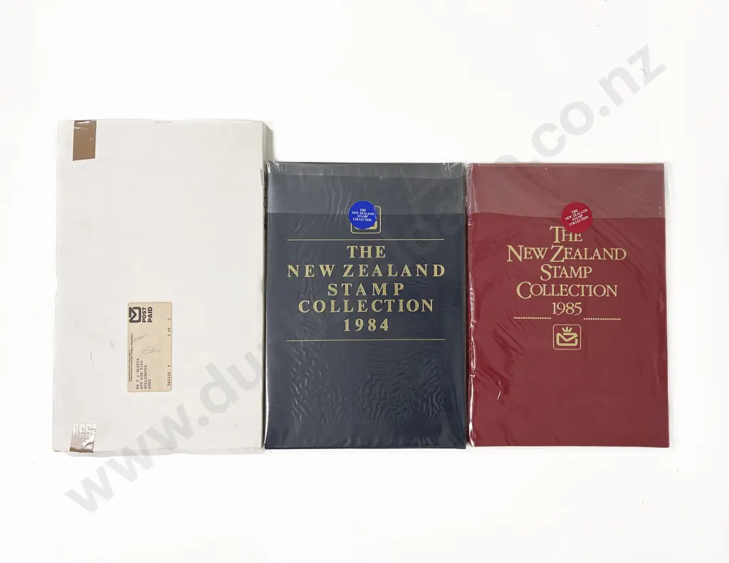 The NZ Stamp Collection 1984 1985 and 1989 Image 1++
