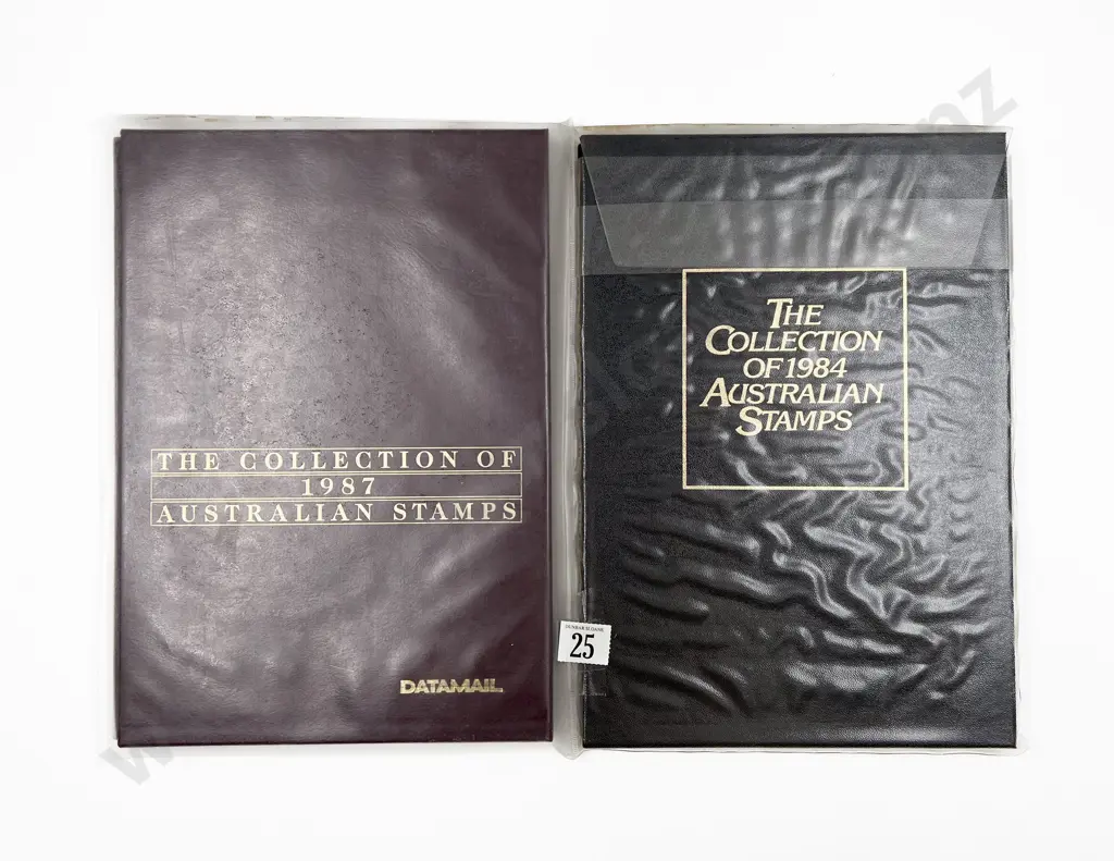 Australian The Stamp Collection 1984 and 1987 Image 1++