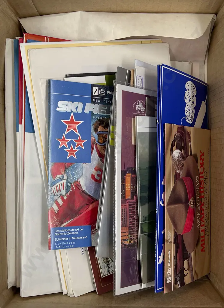NZ Collection FDC's Stamp Packs and Various Image 1++