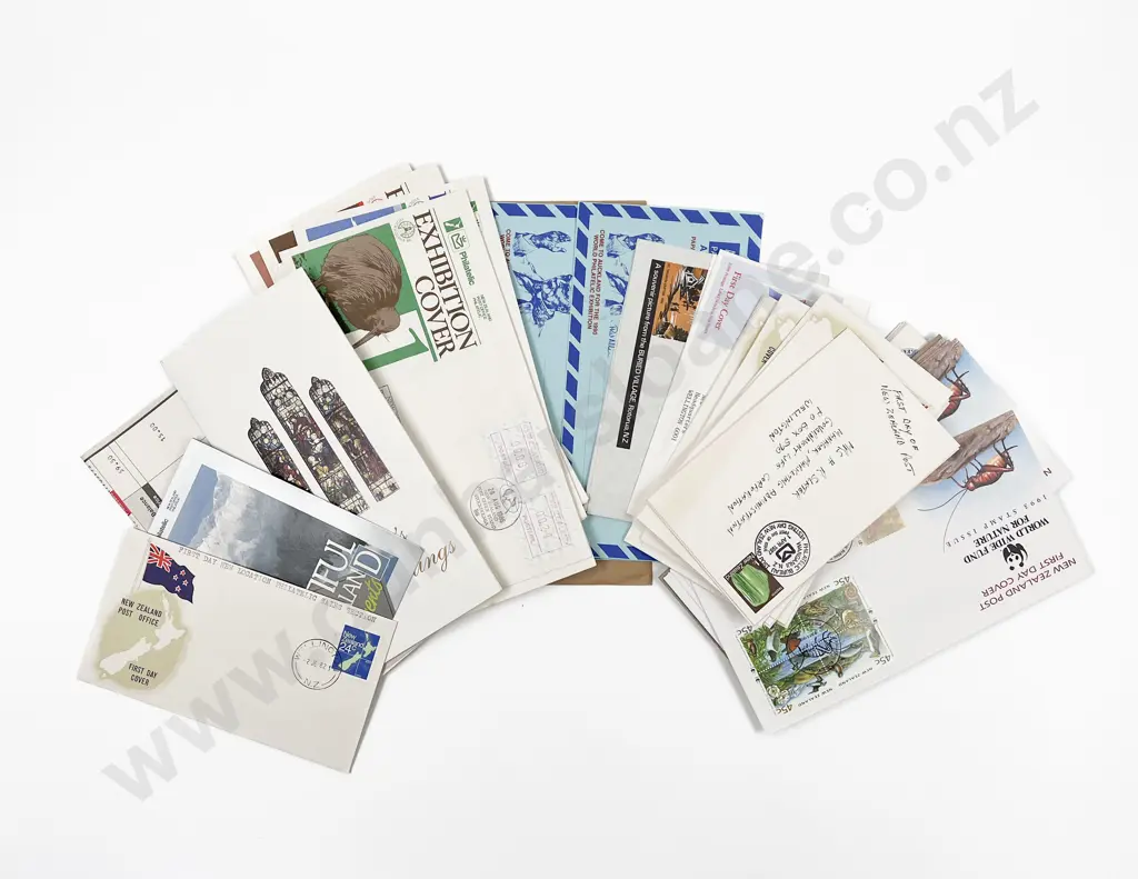 NZ Collection FDCs including Stockholm '86 Philatelic PO Stand 1to11 Image 1++