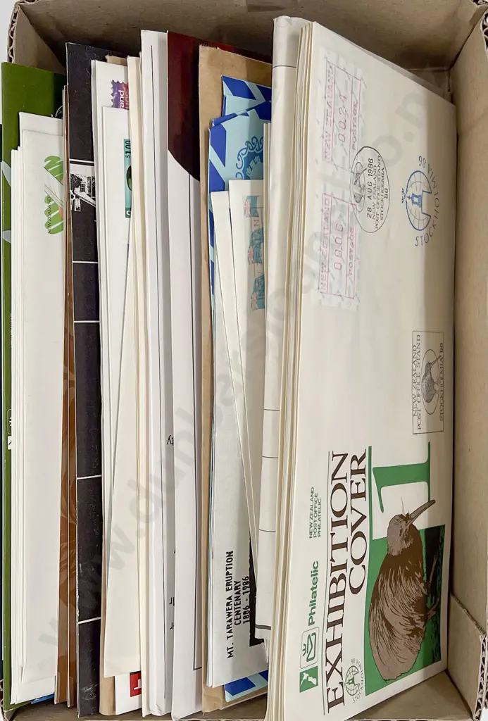 NZ Collection FDCs including Stockholm '86 Philatelic PO Stand 1to11 Image 1++